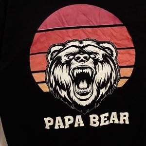 Papa bear tee